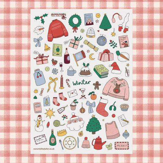 Hollie Fuller Winter Sticker Sheet