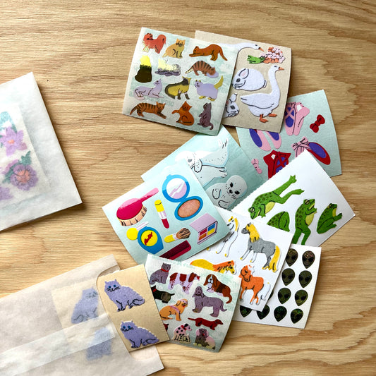 SECOND: Old School Stickers
