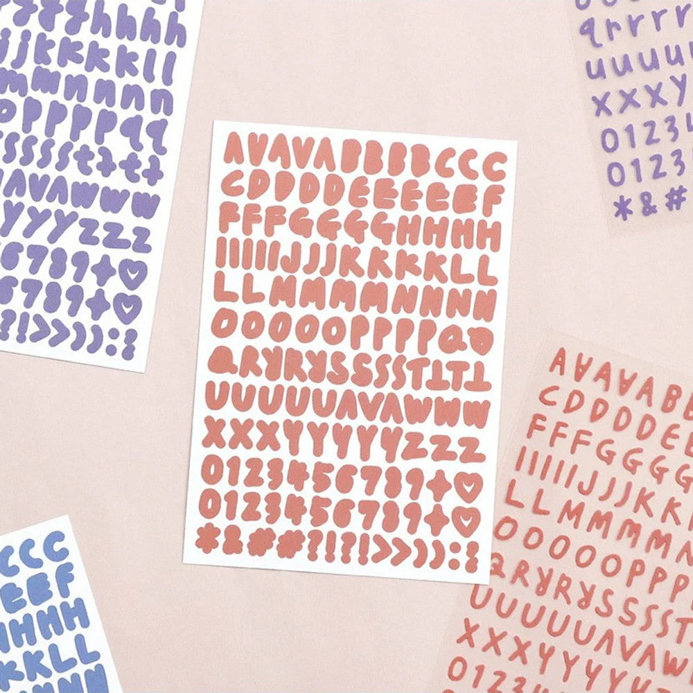 Calli Alphabet Sticker Pack