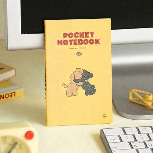 Pocket Notebook Plain: Hug