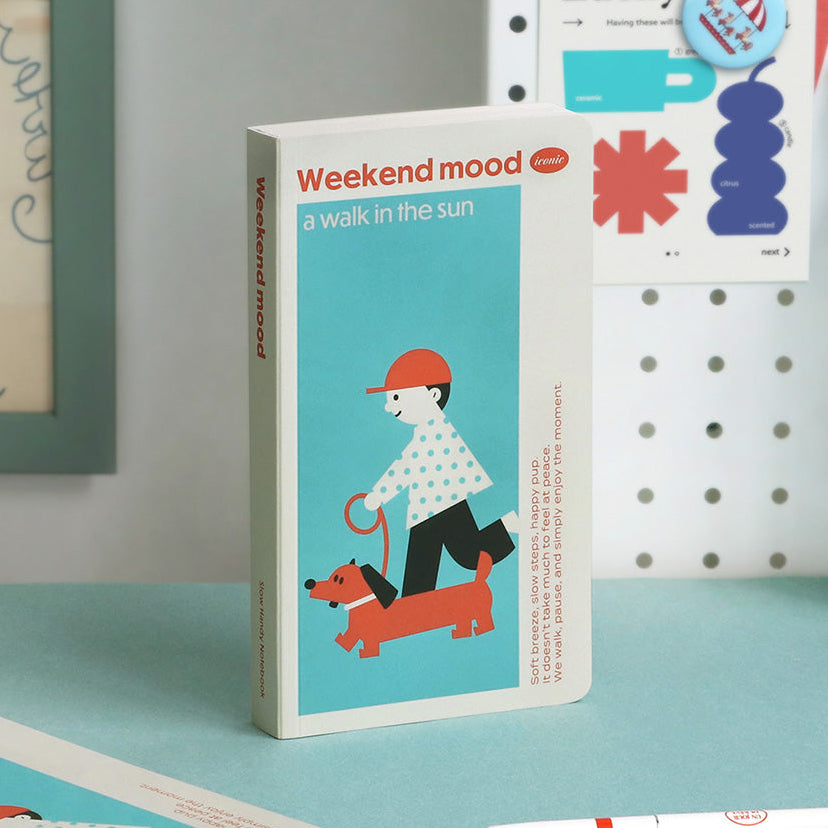 Slow Handy Notebook: Weekend Mood