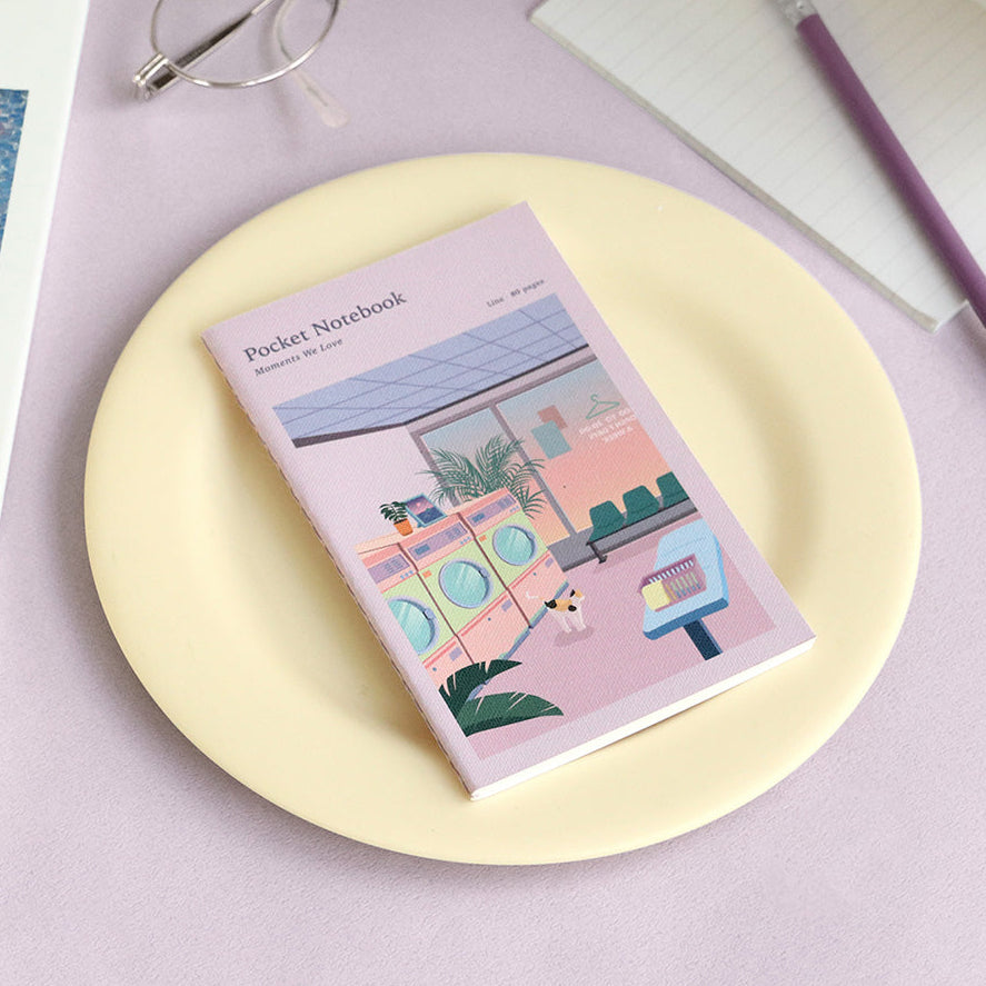 Pocket Notebook Lined: Laundry