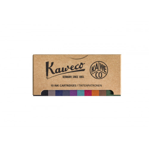 Kaweco Ink Cartridges: 10 pack mixed colour