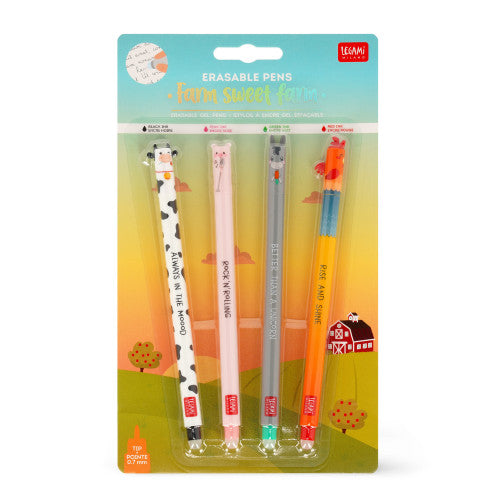Farm Sweet Farm Erasable Pen Set