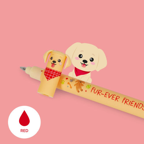 Legami Fur-Ever Friends: Set of 3 Erasable Pens