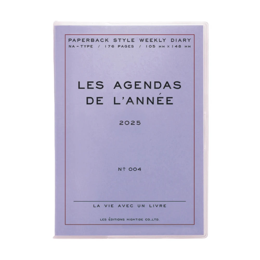 Hightide Les Agenda De l'Annee Diary 2025 (MORE COLOURS AVAILABLE)