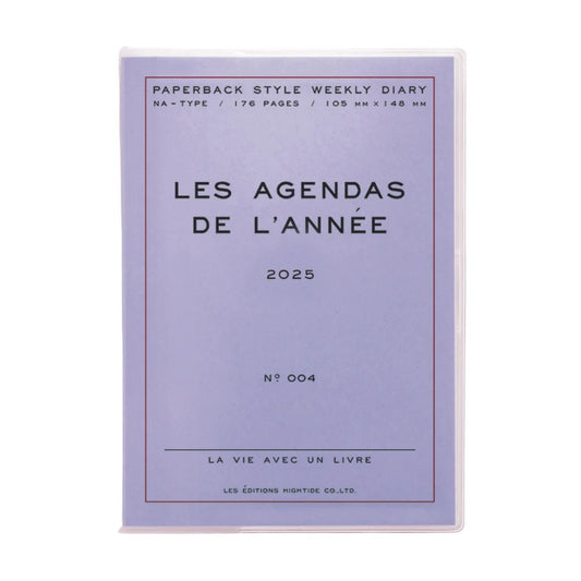 Hightide Les Agenda De l'Annee Diary 2025 (MORE COLOURS AVAILABLE)