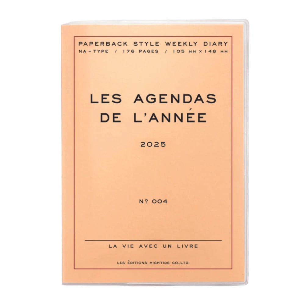 Hightide Les Agenda De l'Annee Diary 2025 (MORE COLOURS AVAILABLE)