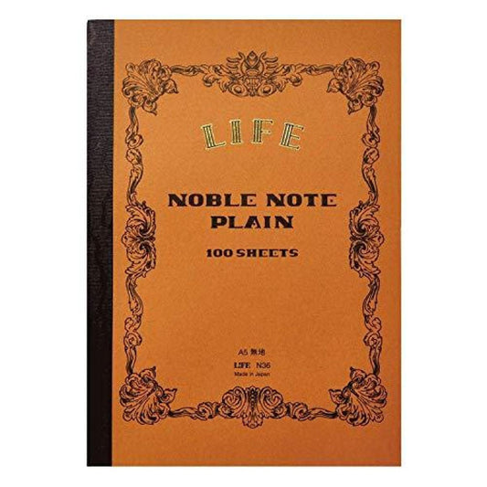 Life Noble Notebook: A5 Plain