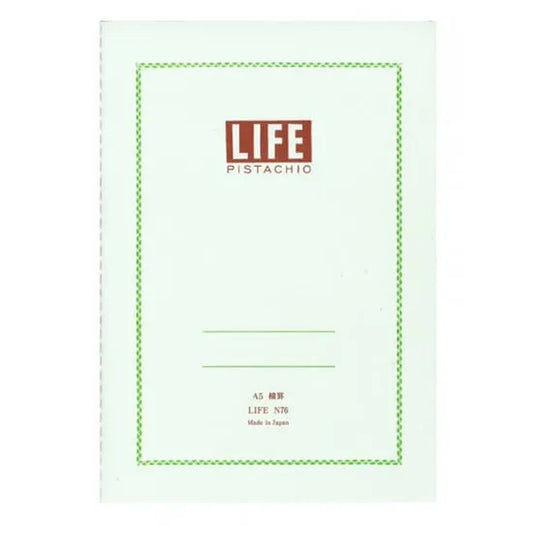 Life Pistachio Notebook: A5