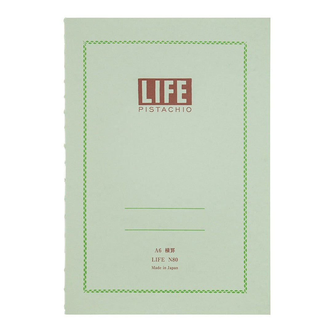 Life pistachio Notebook: A6