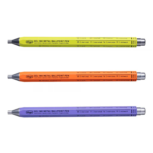 Days Gel Ink Metal Ballpoint Pen