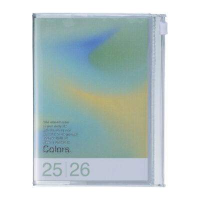 2025-2026 Diary: A6 Gradient Green