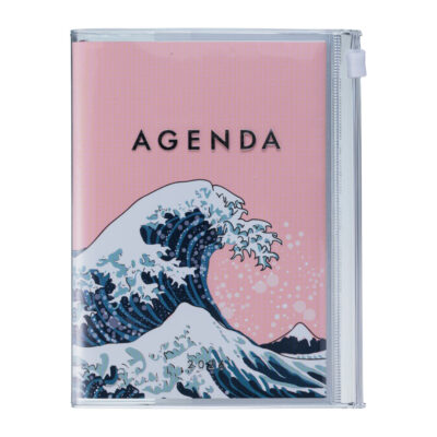 2025-2026 Diary: A5 Wave Pink
