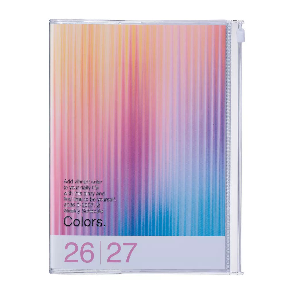 2026-2027 Diary: A5 Gradient (3 OPTIONS)