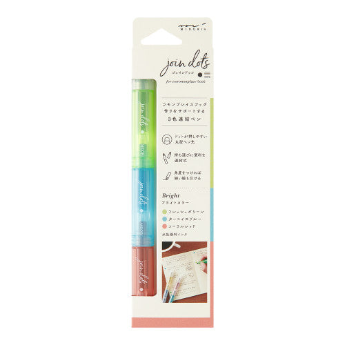 Midori Connecting Pen Join Dots: Bright