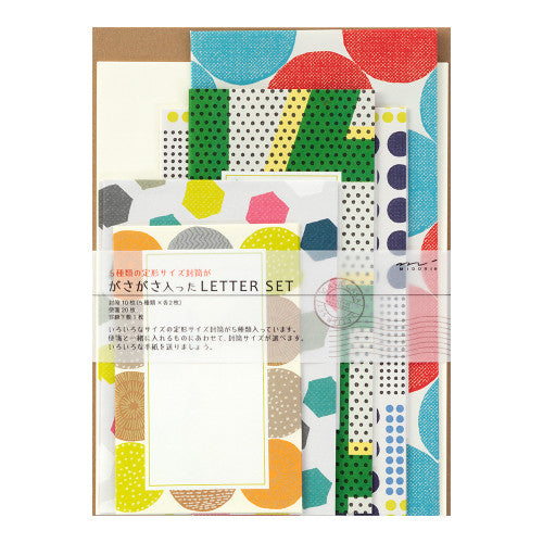 Midori Letter Set: Geometric Patterns 762