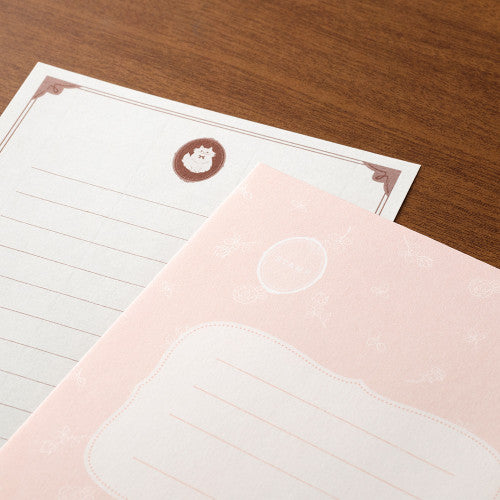 Midori Letter & Sticker Set: Cat