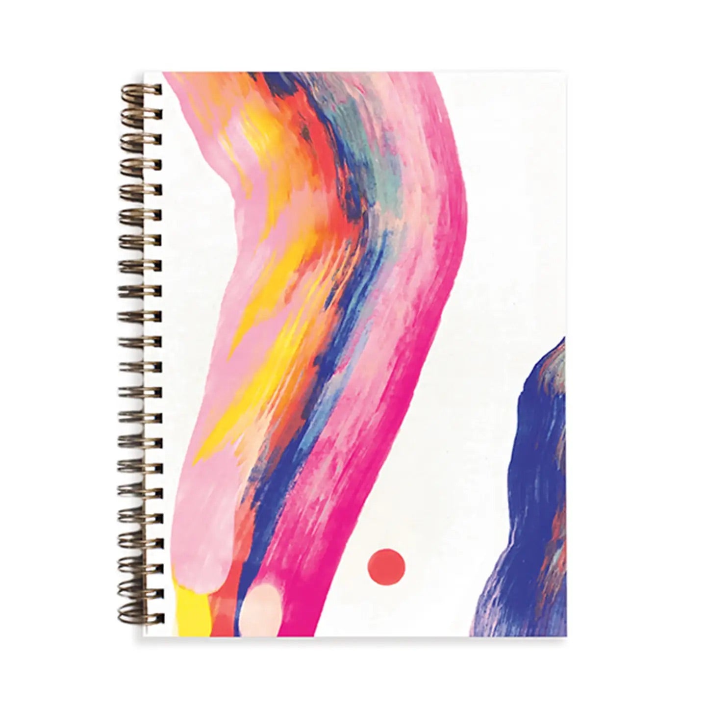Hand-Painted Candy Swirl Journal