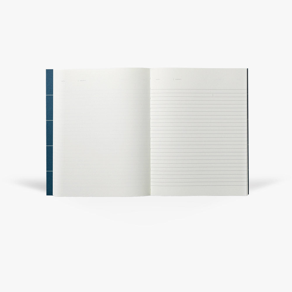 Uma Notebook Large: Dark Blue