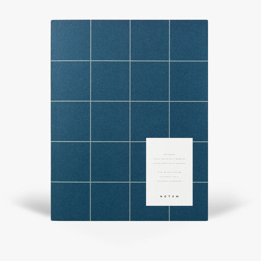 Uma Notebook Large: Dark Blue