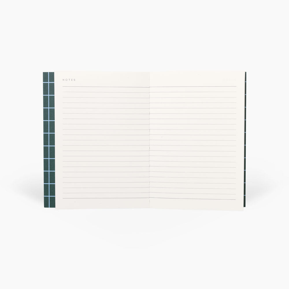 Uma Notebook Small: Dark Green