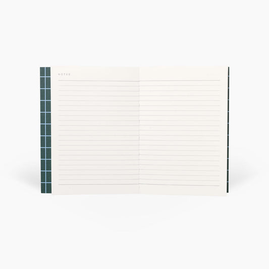 Uma Notebook Small: Dark Green