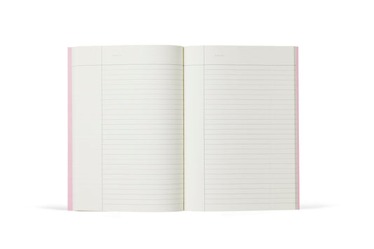 Vita Notebook Medium: Green Grid