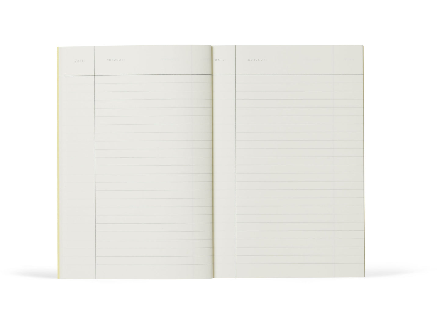 Vita Notebook Small: Green Stripes