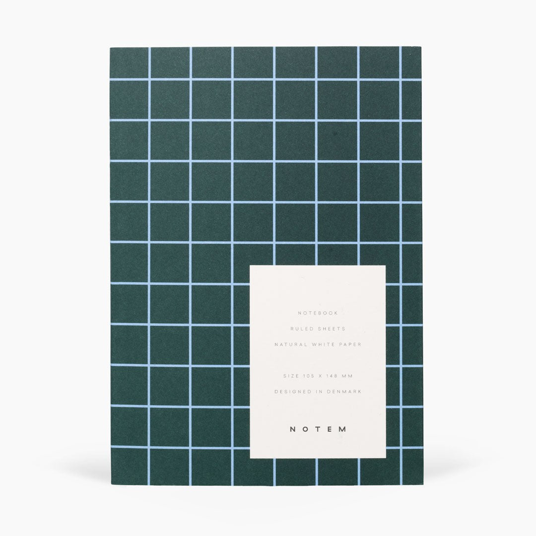 Uma Notebook Small: Dark Green