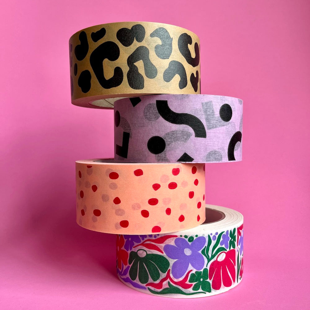 Patterned Paper Packing Tape (MORE DESIGNS AVAILABLE) – The Stationer