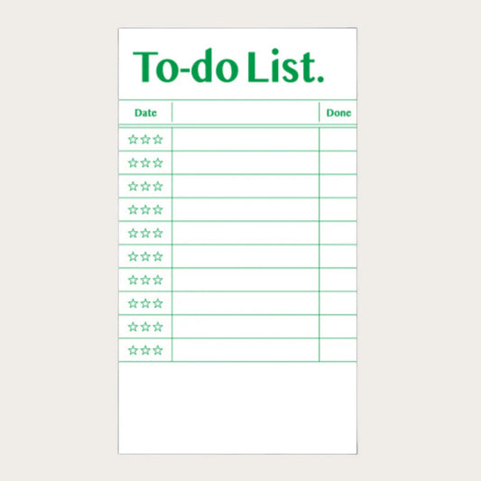 Lists to Live By Memo Pads (4 LAYOUTS)