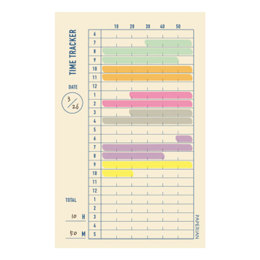 Make-a-Memo Notepad: Time Tracker