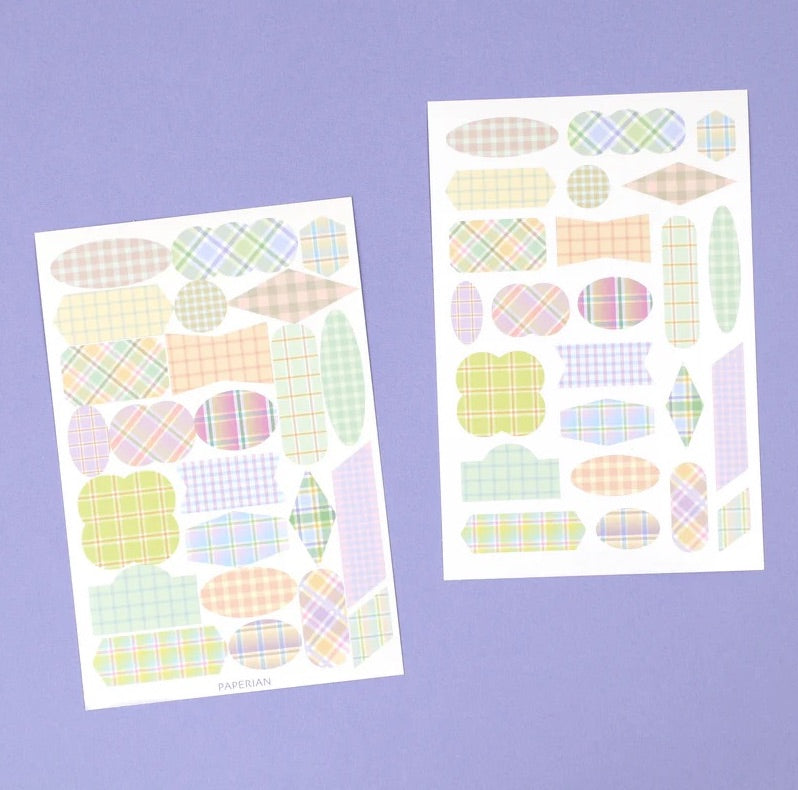 Colour Palette Shapes Stickers (VARIOUS DESIGNS) – The Stationer
