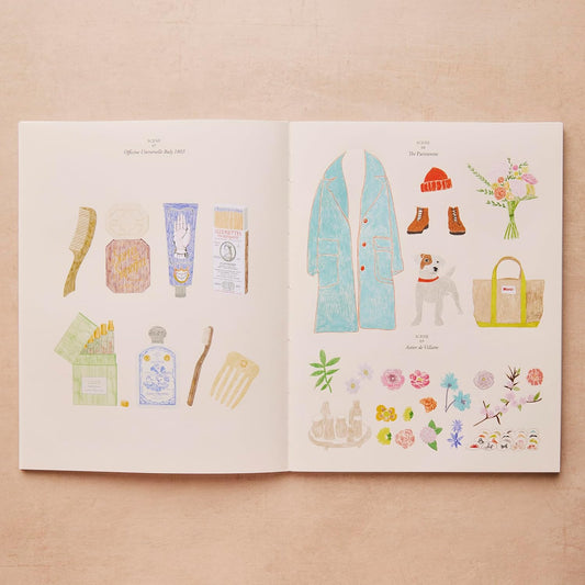 Paris: Colouring and stickers by Zoé de Las Cases