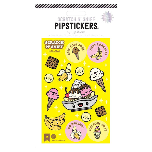 Pipsticks Split Decision Scratch n Sniff Sticker Sheet