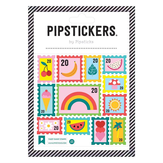 Pipsticks Fuzzy Sunny Sticker Sheet
