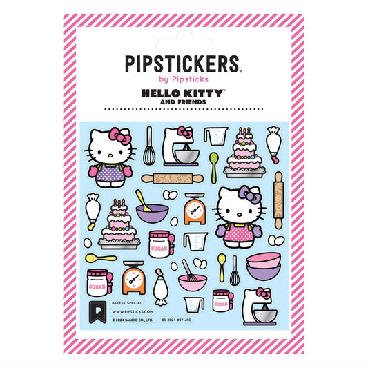 Pipsticks x Hello Kitty Bake It Special Sticker Sheet