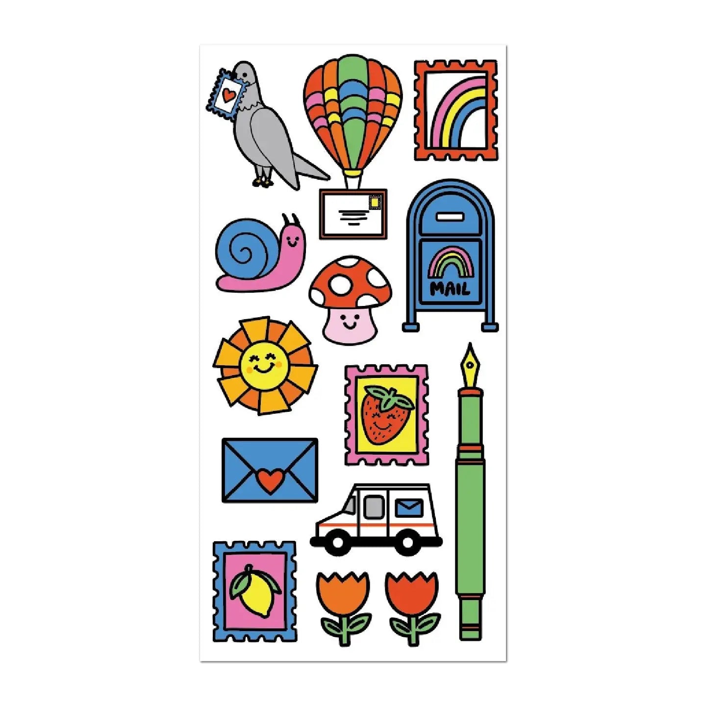 Pipsticks Sticker on a roll (sold by the square)