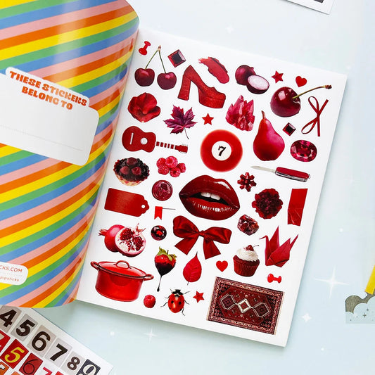 Sticker The Rainbow: Vol 2 Book