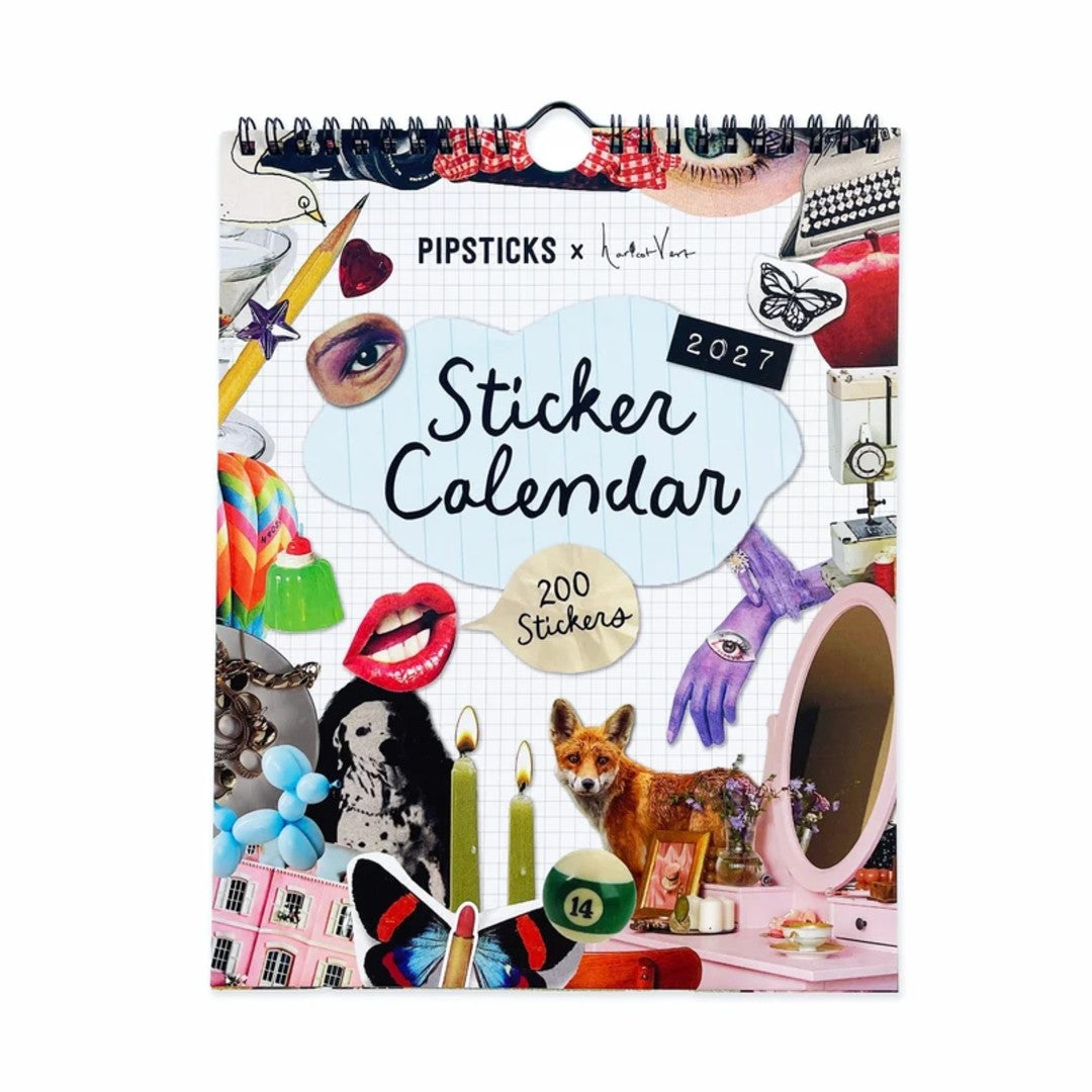 Pipsticks x Haricot Vert Dreamworld 2027 Wall Calendar