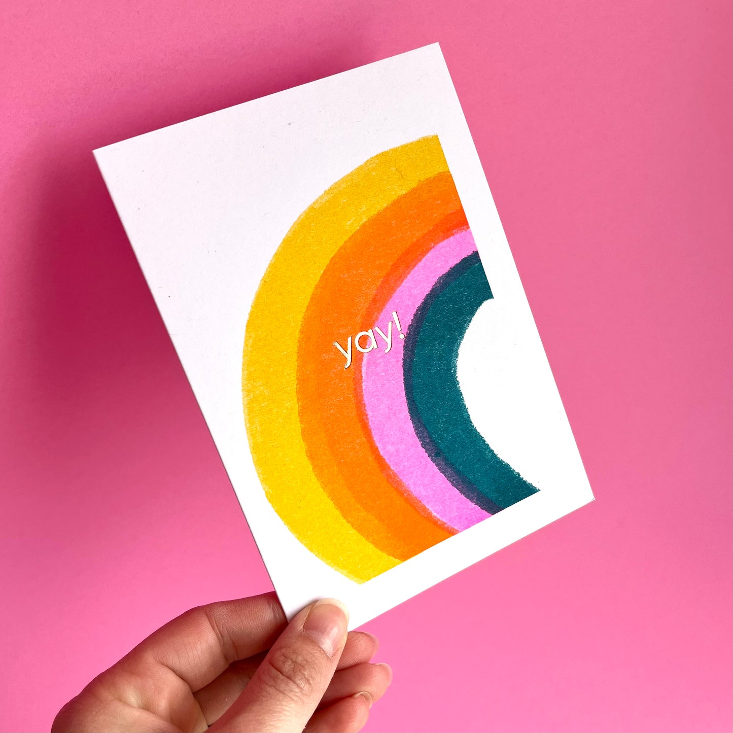 Yay! Card | Rainbow