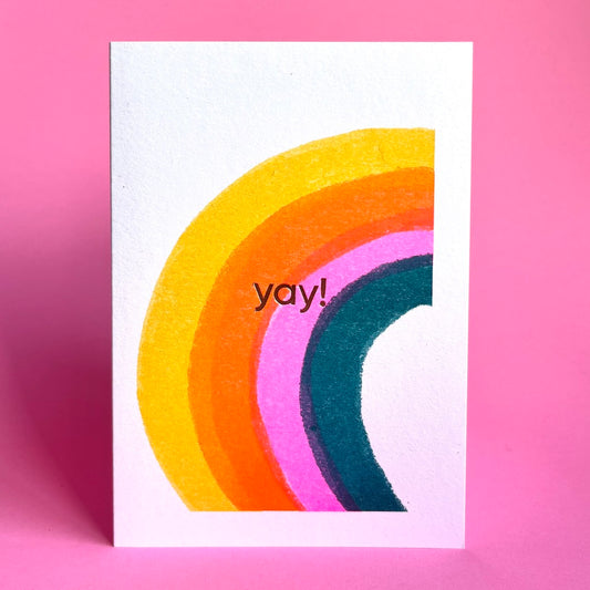 Yay! Card | Rainbow