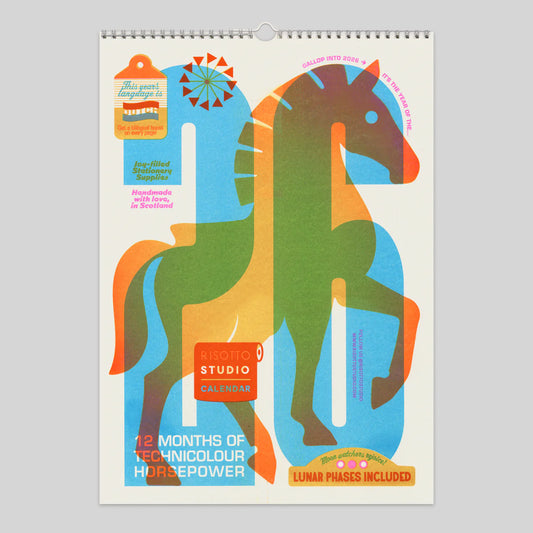 Risotto A3 Calendar 2026