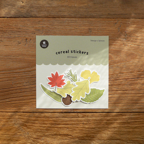 Sautelier Cereal Stickers: Leaves