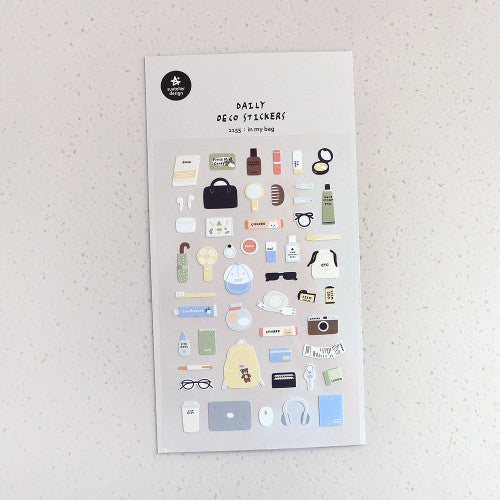 Suatelier In My Bag Stickers – The Stationer