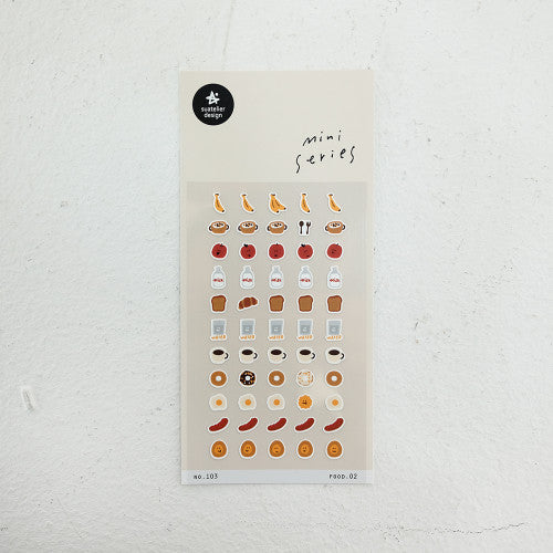 Suatelier Miniseries Food 02 Stickers