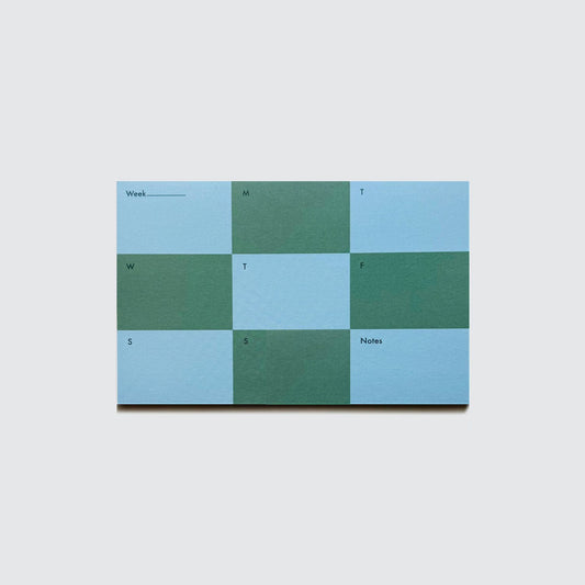 Weekly Planner Block