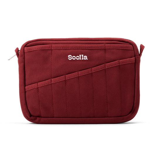 Soolla Studio Pouch: Sangria
