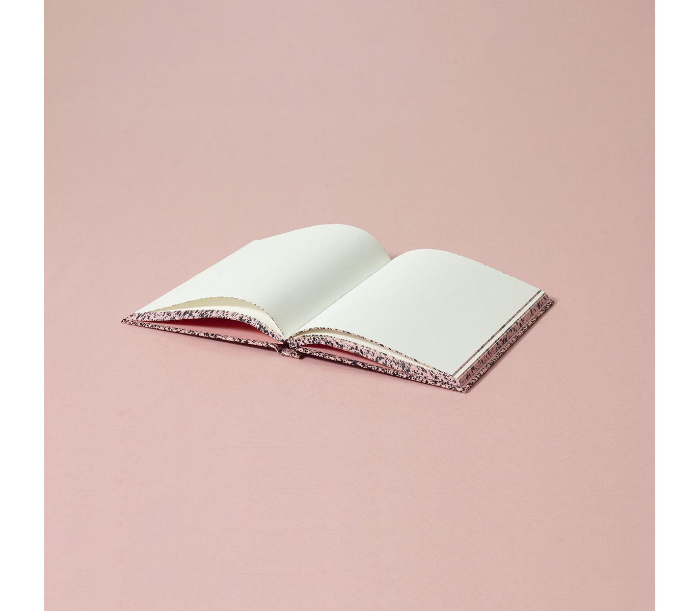 Spray Splash Notebook: Pale Pink